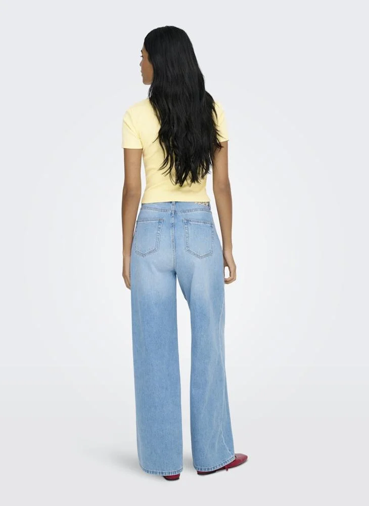 اونلي Onlval Life Short Sleeve O-Neck Top